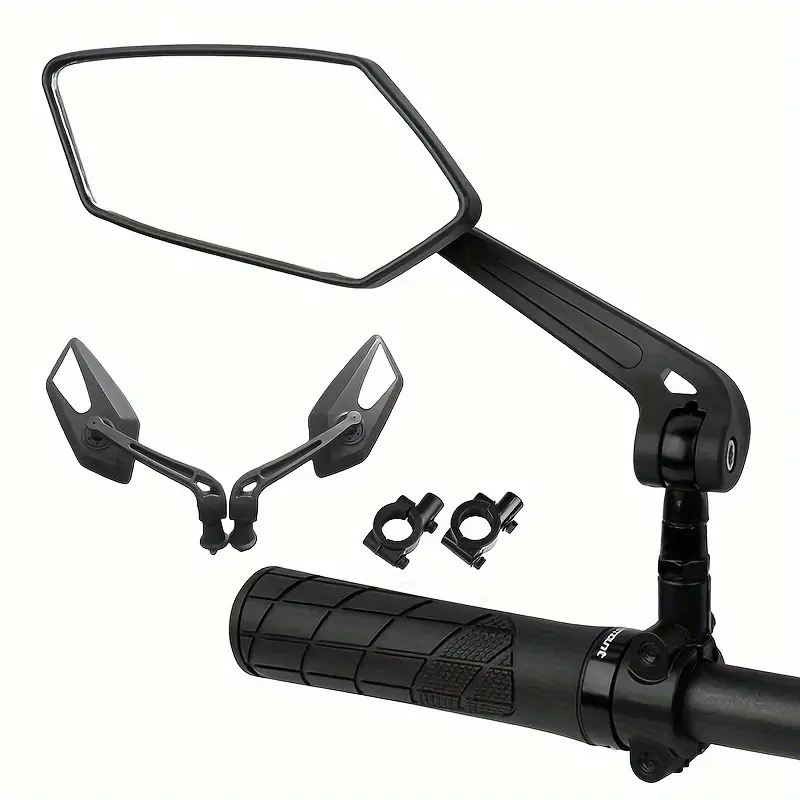 Mirror Handlebar Convex - Espelhos Retrovisores para Guidão de Motocicleta