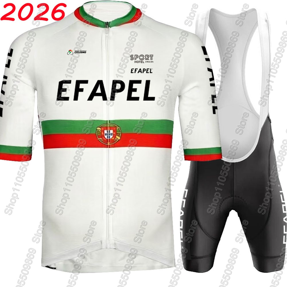 Cycling Commuter Clothing - Conjunto de Ciclismo Efapel Portugal 2026: