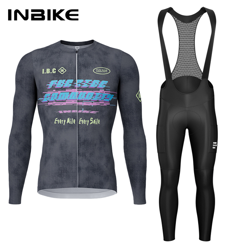 Cycling Commuter Clothing - Inbike primavera outono conjunto de ciclismo