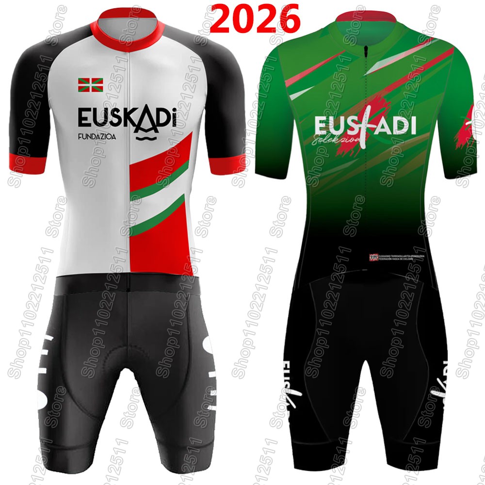 Cycling Commuter Clothing - Conjunto de Ciclismo Euskadi Team 2026: