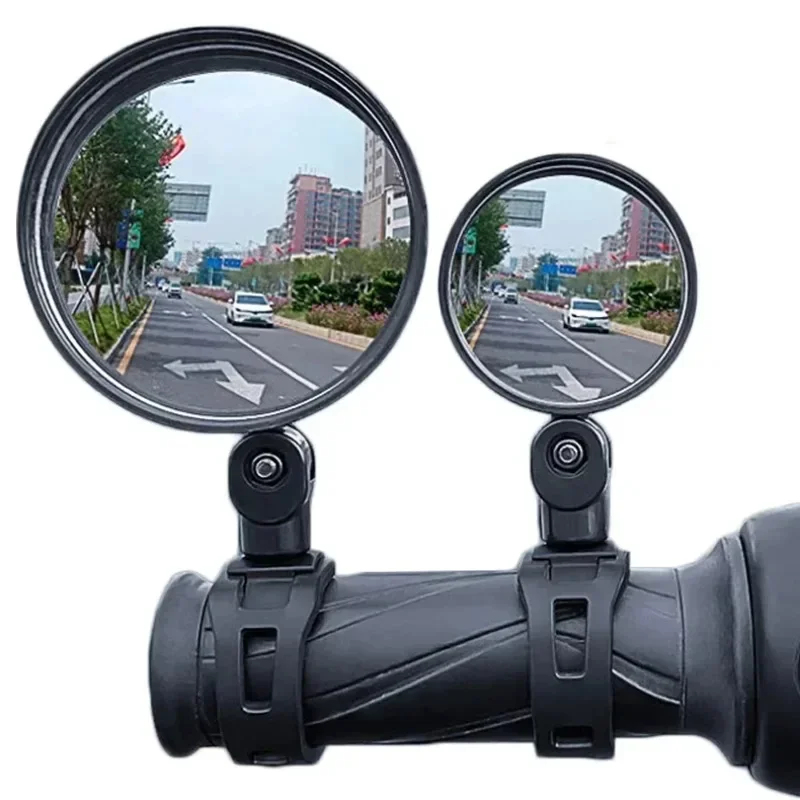Mirror Handlebar Convex - Espelho retrovisor para bicicleta, 2-8 peças,