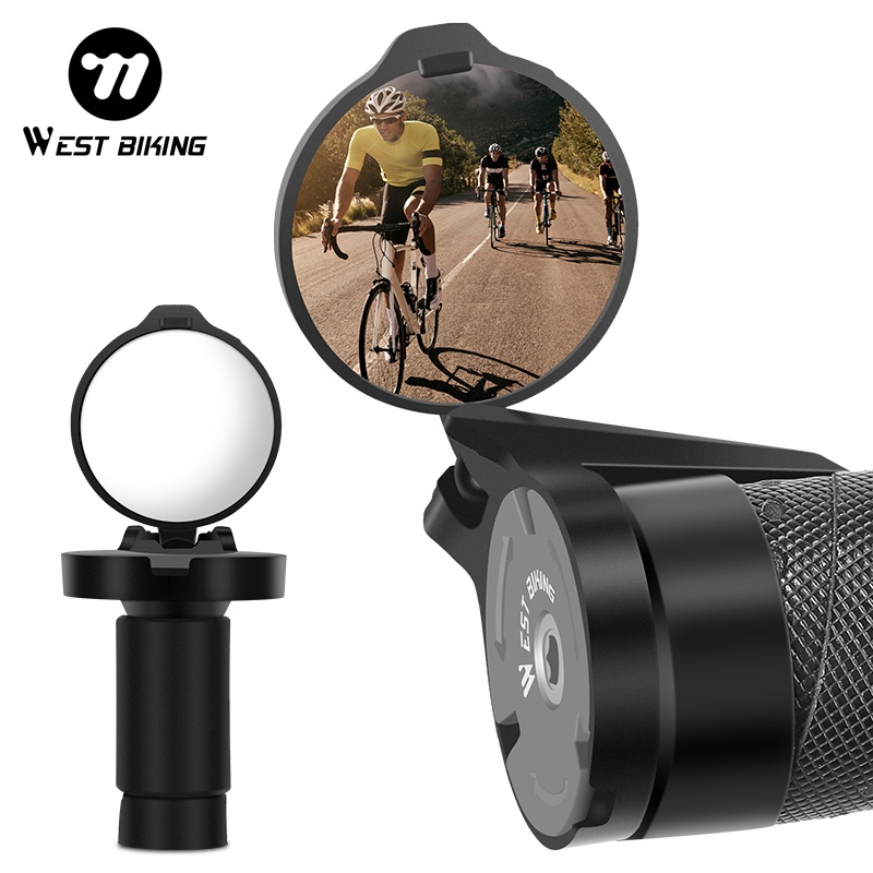 Mirror Handlebar Convex - Espelho retrovisor para bicicleta WEST BIKING