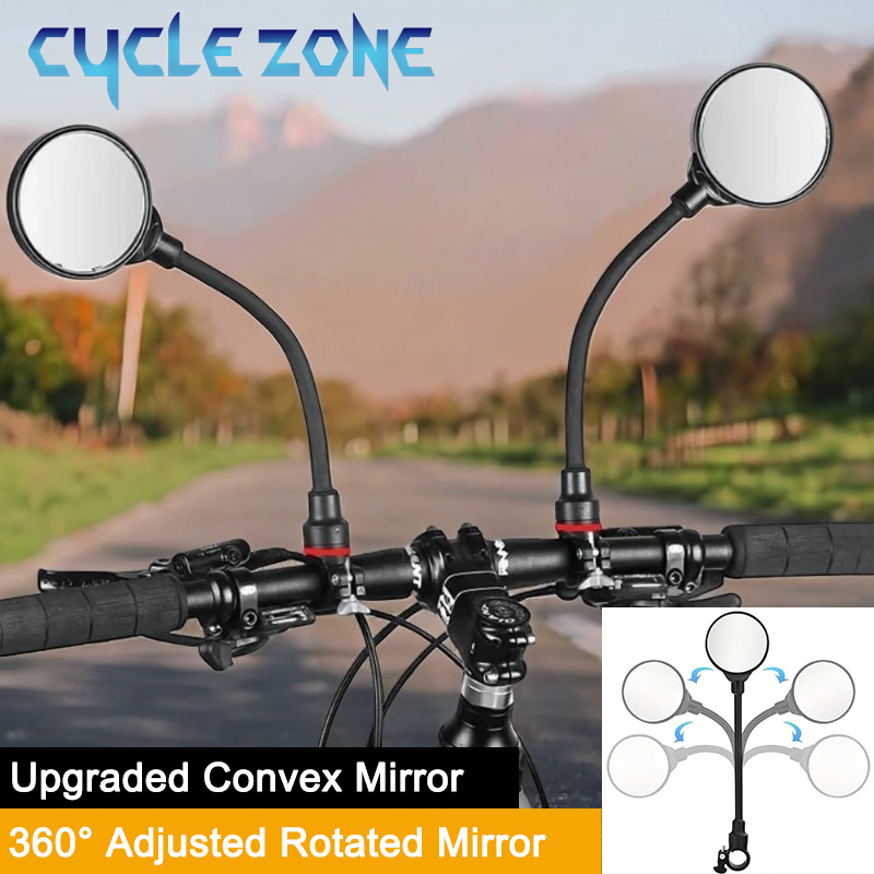 Mirror Handlebar Convex - Espelho retrovisor para guidão de bicicleta,