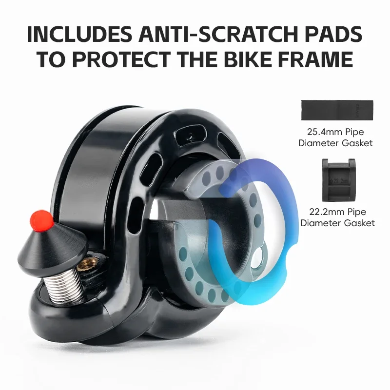 Rockbros sino da bicicleta cic - Bell Handlebar Ring avaliação e preço