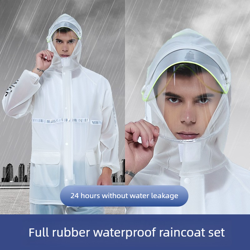 Conjunto de Chuva Refletivo de - Cycling Commuter Rain Jacket avaliação e preço