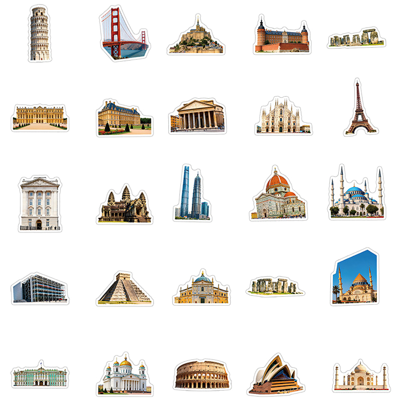 50 Adesivos de Viagem de Ponto - Cycling Journey avaliação e preço