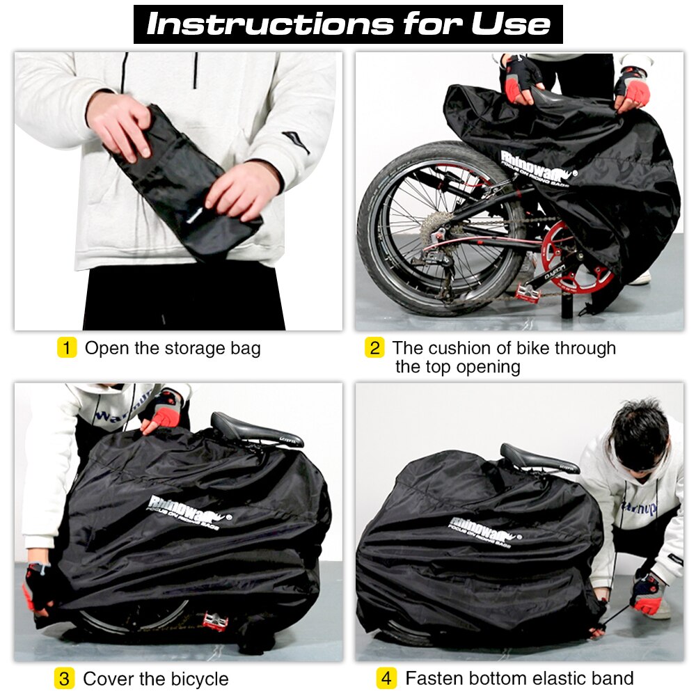 Rhinowalk Folding Bike Storage - Cycling Journey avaliação e preço