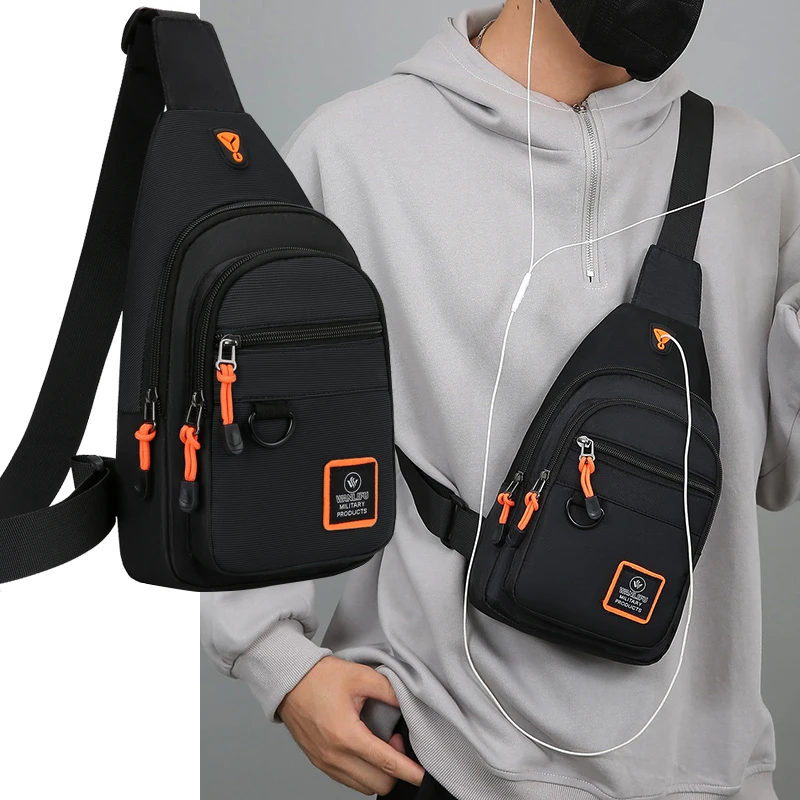 Nova bolsa de peito masculina, - Cycling Commuter Backpack avaliação e preço