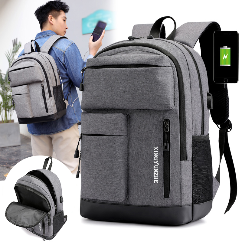 Homens mulheres carregamento u - Cycling Commuter Backpack Laptop avaliação e preço