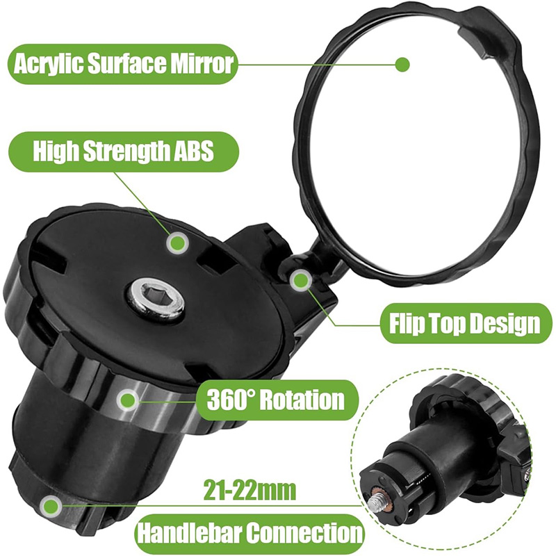 Espelho convexo para guidão de - Mirror Handlebar Convex avaliação e preço