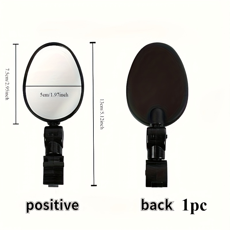 1/2 peças espelhos de biciclet - Mirror Handlebar Convex avaliação e preço