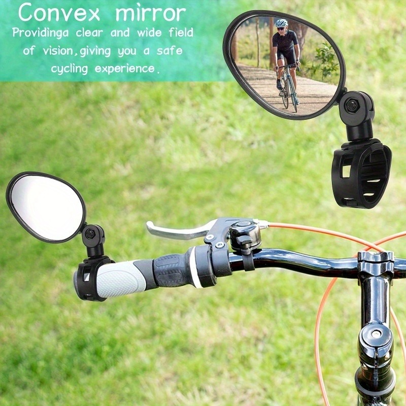 1/2 peças espelhos de biciclet - Mirror Handlebar Convex avaliação e preço