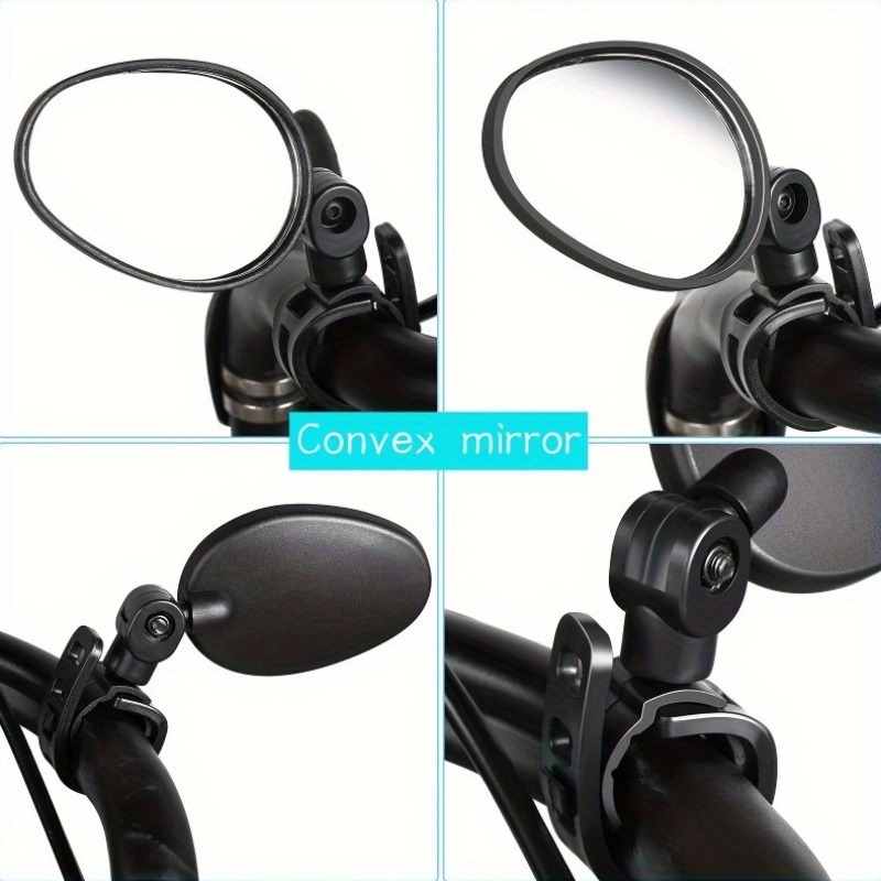 1/2 peças espelhos de biciclet - Mirror Handlebar Convex avaliação e preço