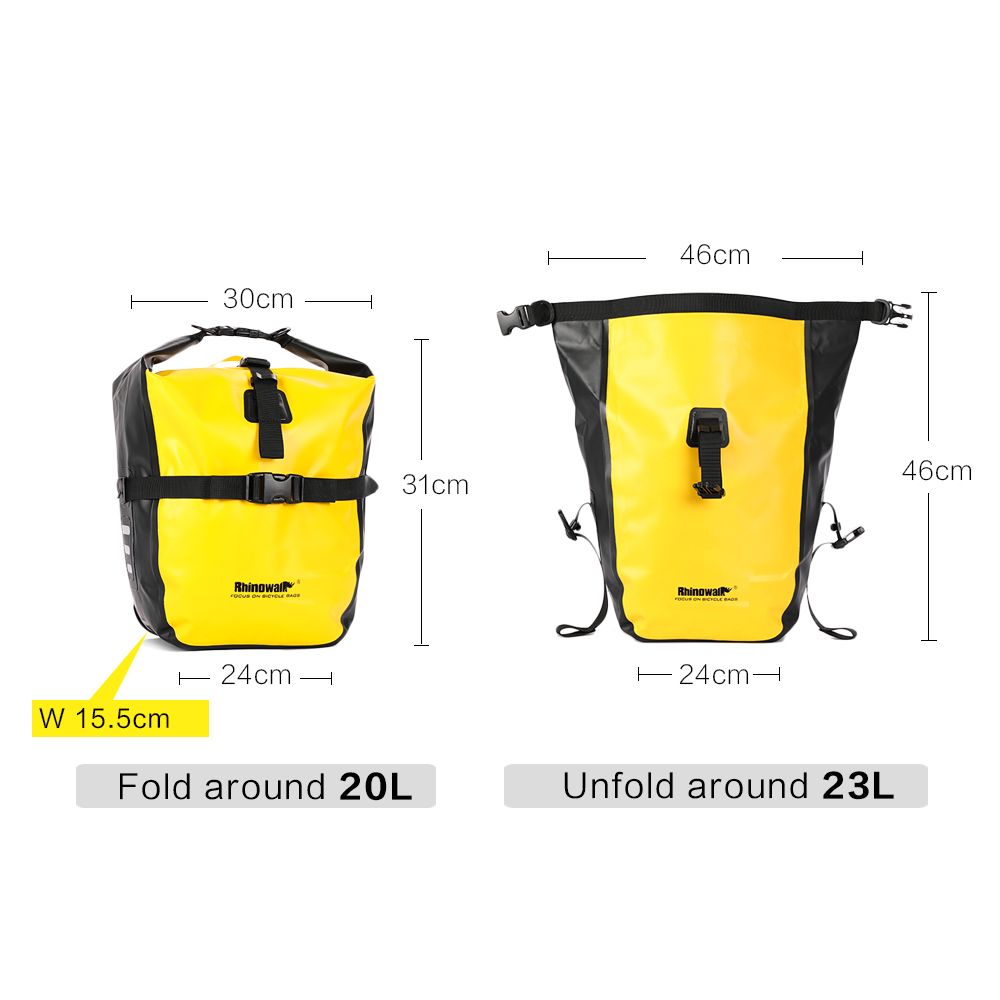 Bolsa de Bicicleta Rhinowalk 2 - Cycling Journey avaliação e preço