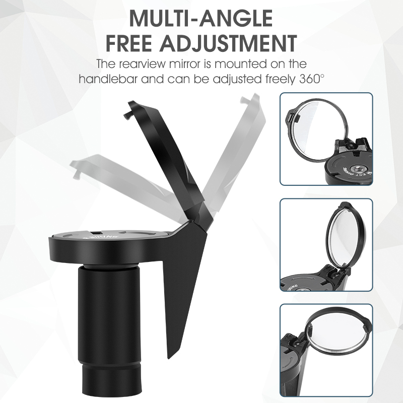 Espelho retrovisor para bicicl - Mirror Handlebar Convex avaliação e preço
