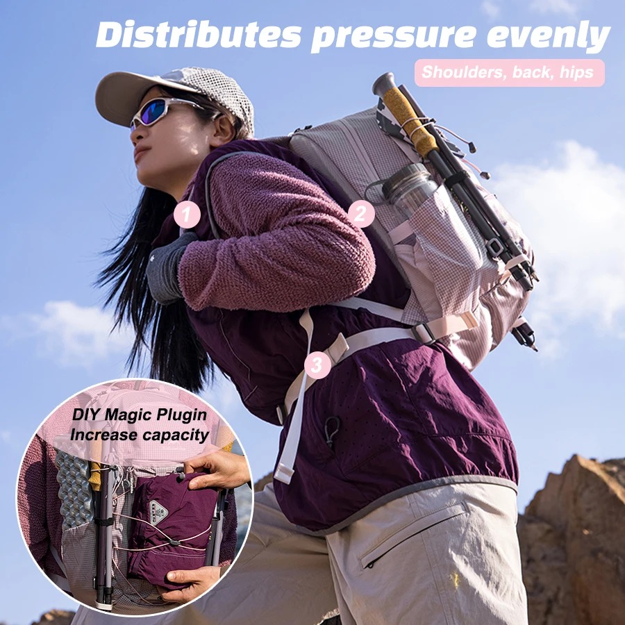 Mochila Dobrável Leve Naturehi - Cycling Commuter Backpack avaliação e preço