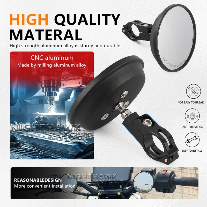 Para HONDA CB650R CB 650R CB 6 - Mirror Handlebar Convex avaliação e preço