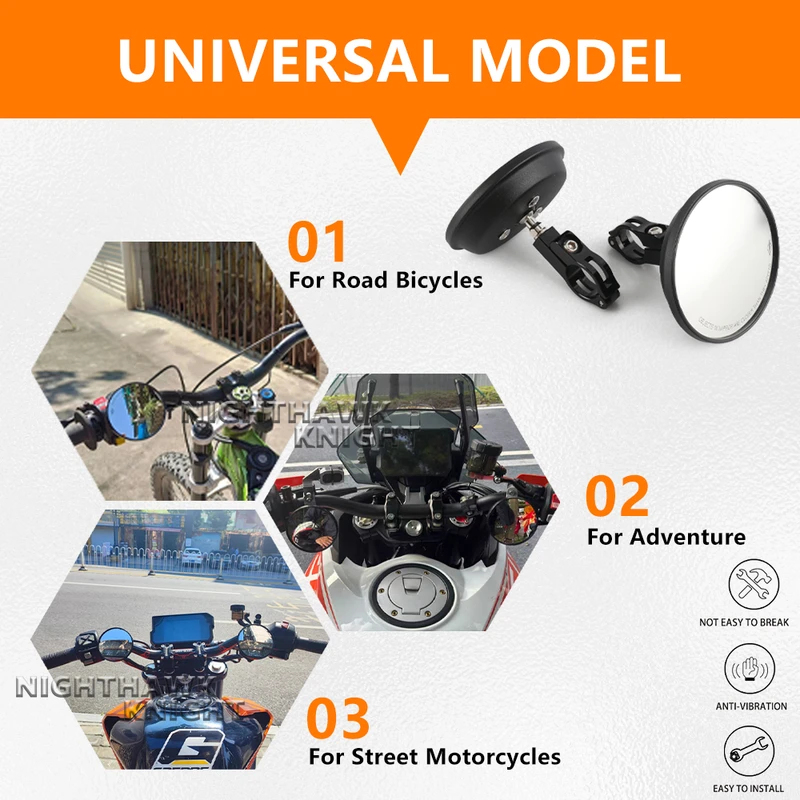 Para HONDA CB650R CB 650R CB 6 - Mirror Handlebar Convex avaliação e preço